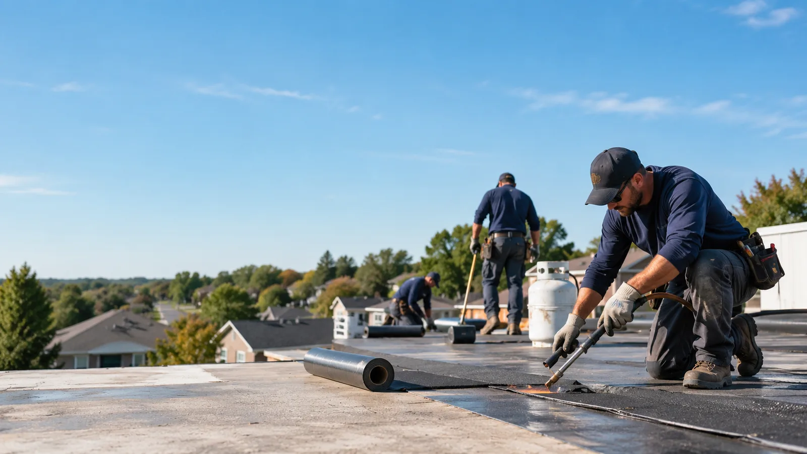 Flat Roof Leak Repair providers in Loranger, LA